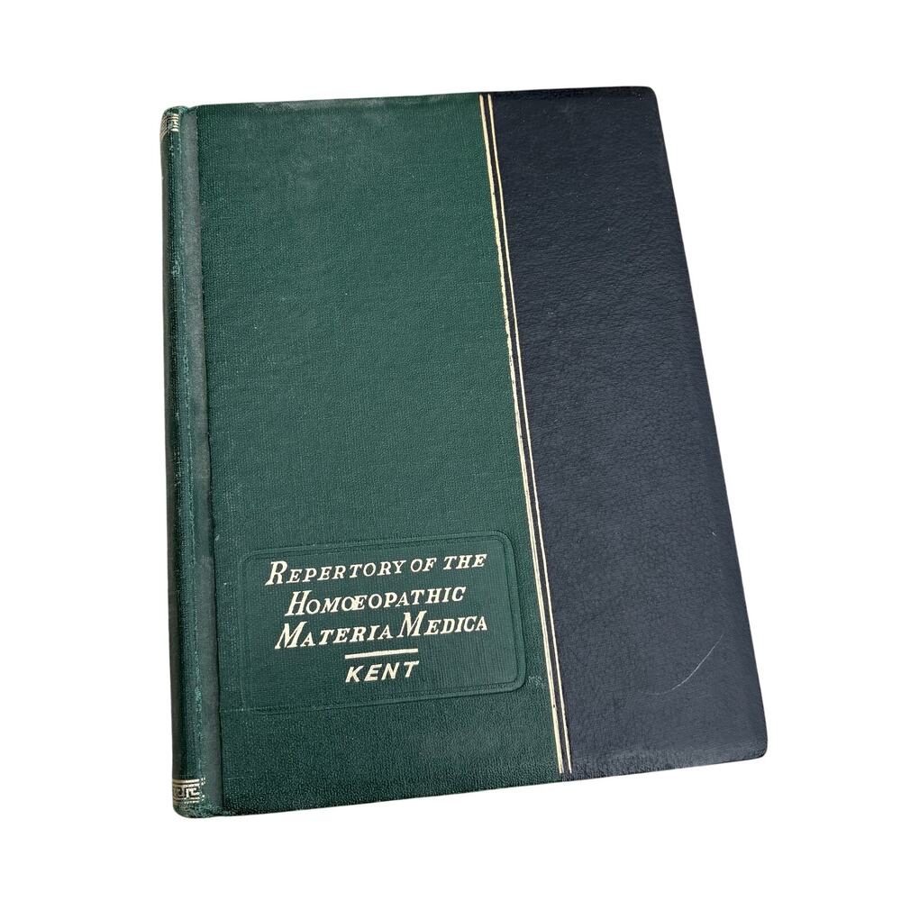 Repertory of the Homeopathic Materia Medica by James Tyler Kent 1973 2nd Edition